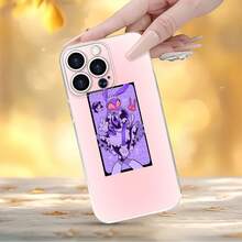 Conejito morado con traje de sirvienta. Esta elegante funda es compatible con iPhone 17, 16, 15, 14 Pro Max, 13, 12, 11, XR y XS Plus. Fabricada en silicona TPU, ofrece protección contra golpes y caídas, además de una sensación superior. Es un regalo ideal para familiares, amigos y seres queridos, y una opción perfecta para Año Nuevo. - transparente - Ver 5