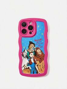 Funda de teléfono plateada con figura de Marilyn X y estampado floral, compatible con - Multicolor - Ver 9