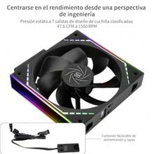 mhjThermalright TL-M12QR X3 enfriador de CPU viene con efecto de luz de espejo ARGB enfriamiento silencioso PWM de PC con velocidad de 1500RPM ventilador de enfriamiento de CPU inverso 120mm negrosleeping Bags - 219165114 - Ver 4