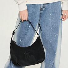 MLB 男女通用时尚休闲复古腋下手提包 3ABQSD16N - 黑色-50BKS - 查看 7