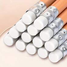 30pcs Wooden Pencils With Erasers, Capybara Design, Illustrator's Accounting Essential Tool, Suitable For Office, Drawing, Accounting, And Daily Gifts. High-Quality Wooden Cartoon Round HB Pencils With Cute Capybara Pattern: Sturdy Lead, Thick Barrel, With Eraser. Suitable For Writing, Sketching, Drawing, Student Stationery, Office Supplies! (White Eraser May Show Dirt, Which Is Normal) - Multicolor - View 9