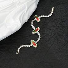 Women's Fashionable Elegant Virgin Mary Rhinestone Bracelet