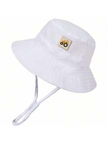 1pc Unisex Kids Summer Sun Hat, UPF 50+ Sun Protection Beach Hat - 1PC - View 14