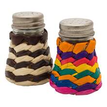 Tendencia2pz Salero Pimentero Artesanal Tradicional Mexicano PalmaCalidad premium - desde - Ver 3