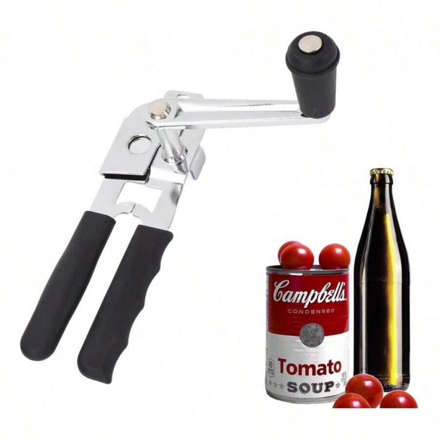 TendenciaAbrelatas Destapador Manivela Acero Inoxidable Profesional P PlateadoCalidad premium - 1 - Ver 1