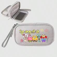 SpongeBob SquarePants Hộp đựng văn phòng phẩm SpongeBob (1 chiếc), món quà tuyệt vời nhất cho mùa tựu trường, phù hợp cho trường học và văn phòng, chỉ bao gồm túi (không có văn phòng phẩm bên trong) - Món quà lý tưởng cho bạn bè và người yêu, cần thiết cho việc học tập, sắp xếp không gian làm việc, kiểu dáng vui nhộn, thiết kế dễ thương, lưu trữ nhỏ gọn, túi có khóa kéo di động, lựa chọn hàng đầu cho người yêu thích văn phòng phẩm, bạn thân, hộp đựng bút chì. - Nhiều màu - Xem 2