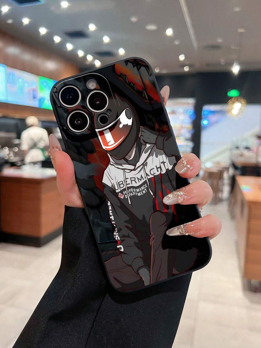 Casco con capucha estilo anime. Esta elegante funda es compatible con los modelos 16, 15, 14 Pro Max, 13, 12, 11, XR y XS Plus. Fabricada en silicona TPU, ofrece protección contra golpes y caídas, además de una sensación superior. Es un regalo ideal para familiares, amigos y seres queridos, y una opción perfecta para Navidad.fundas para ,accesorios para celular,fundas para celular,funda 13,fundas ,fundas para 13,funda 16,funda 17 pro max, 17 pro max,funda 15,funda 17,funda ,fundas para 16,fundas 15,funda 14,fundas 17 pro max,protector para ,fundas 11,fundas 12,funda 17 pro,fundas 13,,case 17 pro max,fundas para 11,fundas para 12 - Negro - Ver 1