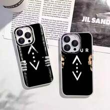 Funda de teléfono con diseño de TV de Cukur de Turquía, láser IMD, color plata, para 17 16 15 14 13 12 11 Pro Max Plus - z4 - Ver 3