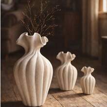 1 قطعة إناء زهور مدمج بارتفاع 20 سم، مناسب لديكور سطح الطاولة مع الزهور الجافة أو الطازجة، تصميم سطح مطفي، طراز حديث يناسب ديكور المنزل للشباب والبالغين والمراهقين - متعدد الألوان - مشاهدة 3