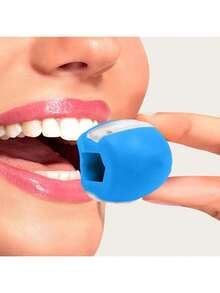 Jaw Exerciser Device For Face Slimming And Toning Cheek Muscle Workout Chin Trainer For Double Jawline Fitness Ball - Nhiều màu - Xem 8