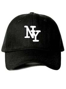 1pc Women's NY Letter Print Baseball Cap, Street Fashion Casual Hat For Autumn/Winter Outings, Travel, Beach Vacation - Multicolor - View 8
