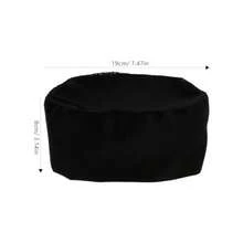 mhjDOITOOL Gorro De Chef Negro Unisex Transpirable Gorro de Chef de Sushi de Malla Transpirable para Cocina Profesional Y Caserasleeping Bags - 219162316 - Ver 3