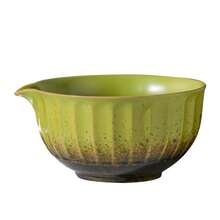 Yunixuan Japanese Vertical Stripe Matcha Bowl 5-Piece Set, Ceramic Matcha Bowl, Matcha Whisk Holder, Matcha Whisk - Multicolor - View 11