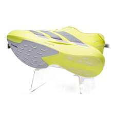 Adidas Adizero EVO SL WOVEN M Running Shoes, Breathable Shock-Absorbing Road Running Shoes, Comfortable Casual Sports Shoes, Commuter Shoes - Bright Yellow Fluorescent/Aurora Plum Purple - View 6