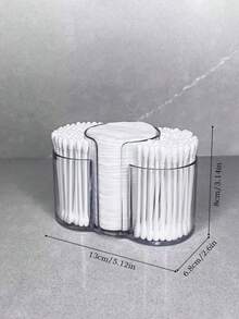 Hộp đựng đồ dùng phòng tắm 1 chiếc, hộp đựng khăn lau trang điểm và dụng cụ mỹ phẩm 2 trong 1, khay trang điểm để bàn. - Nhiều màu - Xem 8