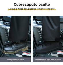 TendenciaImpermeable Motociclista Phosphaino Reflejante Con Capucha Negro/oro XxlCalidad premium - 1 - Ver 10