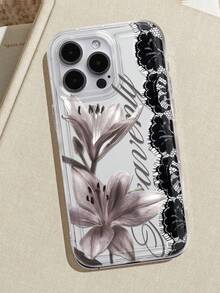 Ốp lưng điện thoại trong suốt in họa tiết hoa ly ren đen thời trang, tương thích với iPhone 13/11/17/17 Pro/16/14/15/15 Pro/15 Plus/15 Pro Max/7 Plus/8 Plus/X/Xs Max/Xr/11 Pro/12 Pro/13 Pro/14 Pro/12 Mini/13 Mini/11 Pro Max/12 Pro Max/13 Pro Max/14 Pro Max/14 Plus/17 Pro Max/17 Air/6/6s Plus/7/8/16 Pro/16 Plus/16 Pro Max/SE2/17 Pro Max và Galaxy/A54/A14/A12/A13/A15/A32/A33/A24/A52S/S20/S21/S22/S23/S24/S23Plus/S24ultra/S25/A15/A33/A23, phiên bản quốc tế, không phải phiên bản nội địa. Quà tặng Phục Sinh mùa xuân - Nhiều màu - Xem 3