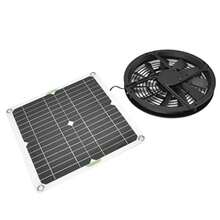 mhjKit de Ventilador de Panel Solar Ventilador de Escape con Energía Solar 100W 10 Pulgadas para Exterior Cobertizo Gallinero Invernadero Casa para Mascotas con Impermeablesleeping Bags - 219165114 - Ver 1