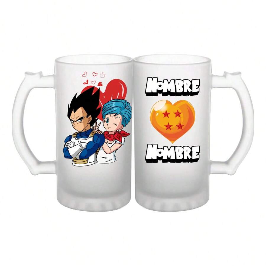 TendenciaTarro Anime C / Nombres 16oz 473ml 1pz VariedadCalidad premium - y Bulma Mod.01 - Ver 1