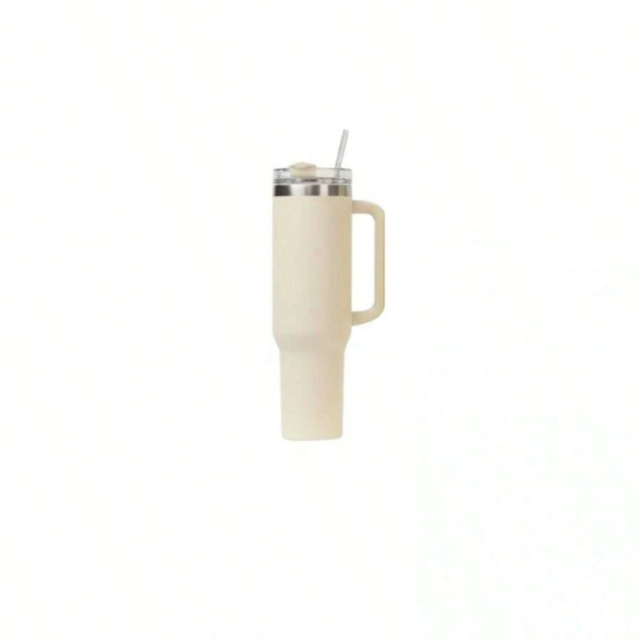 40oz Stainless Steel Thermal Car Cup 3rd Generation - 米色 - 查看 1