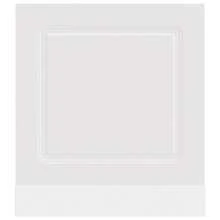 vidaXL Panneau de lave-vaisselle Kalmar blanc 60x1,5x67 cm - Blanc - Voir 4