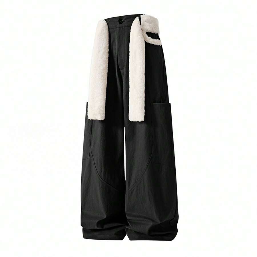 Men Sports Pants - Black - View 1