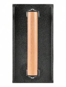 TendenciaPrensa De Hierro Fundido Para Parrilla Carne Mango De MaderaCalidad premium - Negro - Ver 6