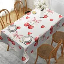1pc/10pcs Colorful Donut Tablecloth Decorative Cloth, Suitable For Dinner And Picnic, Waterproof And Easy To Clean Tablecloth For Dining Table Party, Rectangular Home Decor For Dining Table, Bar, Coffee Table, Outdoor Picnic, Restaurant Patio, Party Decor, Gift For Holidays, Indoor And Outdoor Use, Available In Multiple Sizes - Multicolor - View 19