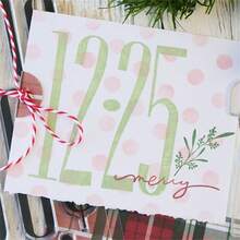 Upper Case Letter Number Words English Clear Stamp Monthly Sentiments Transparent Stamps For DIY Scrapbooking/Photo Album Decor Stamps Valutiation Valentine's Day Gift - Multicolor - View 3