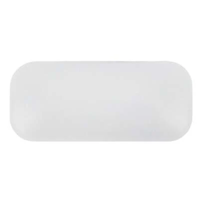 HL-DRC 12V 500LM Oval LED-taklampa - Renvit 6000K, Invändig belysning för husbil, yacht, husvagn, skåpbil, båt, stuga, garderob, Lågspännings tunn panel