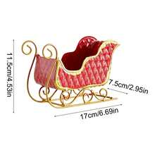 TendenciaEncantador Trineo Navideño Con Decoración De Metal, PequeñoCalidad premium - Modelo 1122 - Ver 3