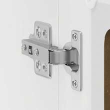 vidaXL Armadio murale da cucina con porte in vetro Lucca chêne fumo - Castano - Visualizzare 11