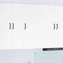 vidaXL Armoire de cuisine Kalmar Blanc brillant 50 x 31 x 100 cm - Blanc - Voir 2