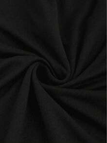 1PC Sexy Versatile Black Long Sleeve T Shirt For Women Western Style Ice Silk Fabric Square Neck Lace Trim Spliced Casual Fashion Soft Comfortable Home Daily Office Commute Party Date Travel Gift For Girlfriend Mom Daughter Friend Anniversary Present Limited Quantity Per Order - 黑色 - 查看 11