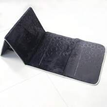 1件装 Al Arabia 穆斯林祈祷毯，伊斯兰礼品，穆斯林便携式祈祷毯，带指南针，红色派对装扮旅行保护垫，椅子下垫，礼品，轻便旅行垫祈祷垫，可折叠，室内外均可使用，适合朝圣、学习、大厅、穆斯林节日 - 便携式家用跪垫 - 彩色 - 查看 2