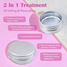 2026 睫毛提升眉毛定型套装 - 速干防水固体胶，强力粘合，水溶性配方！冷冻技术，呵护敏感眼部肌肤，轻松在家DIY | 爆款美妆秘诀，打造沙龙级美睫/美眉效果！ - 無色 - 查看 6