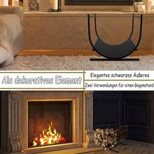 Firewood Racks - Black - View 7