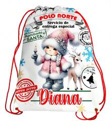 TendenciaMorralitos Navideños Personalizados Dulceros Recuerdos 10 PzCalidad premium - Modelo 1 - Ver 13