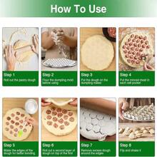 1PC Aluminum Alloy Dumpling Maker - 37-Hole Manual Pasta Press, Suitable For Pasta, Wonton And Meat Dumplings, Easy-To-Use Kitchen Gadget, Suitable For Home Baking And Dumpling Making, Dumpling Mold, Compact Design, Pasta Lovers, Kitchen Supplies, Kitchen Gadgets, Kitchen Accessories, Home Kitchen, Kitchen Supplies - View 8