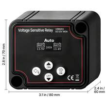 Relays - ข้อมูลอ้างอิง: Blei-Säure- und Lithiumbatterie 12 V 140 A พร้อม LCD-Anzeige - ดู 10