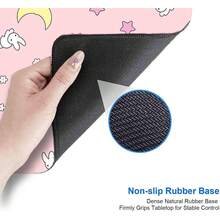 IMAYONDIA Pink Kawaii Desk Pad, Cute Moon Bunny Desk Mat Computer Pad Desktop,Laptop Protector Aesthetic Anime Mousepad Writing Pad For Office Home School,Large Gaming Mouse Pad Tarot Mat,. X . - Xoáy đen trắng - Xem 5