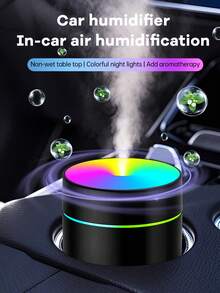 这款180毫升大容量车载空气加湿器，是汽车必备配件，有经典的黑白两色可选。它采用超声波雾化技术，运行安静，同时还具备车载香薰功能，提供五种可选香型。 - A - 查看 2