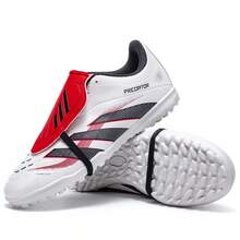 Men's Football Shoes With Enhanced Shock Absorption, Made Of Wear-Resistant Rubber To Optimize Traction And Stability, Suitable For Both Men And Women - White - View 3