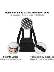 Faja Embarazo Soporte,Faja Maternidad Embarazo,Cinturon de Maternidad para Prenatal, Mitad y Final de Embarazo,Ayudar a Aliviar el Alivio del Dolor de Cadera, Pelvis, Lumbar y Espalda,37644196 - Verde Lima - Ver 6