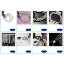 Custom 25MM S925 Sterling Silver Hip Hop Moissanite Cuban Link Chain Thick Miami VVS Cuban Necklace For Men - 25mm - 查看 8