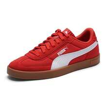 Puma Club II Era The Stands Unisex Casual Comfortable Sneakers, Classic Sports Shoes For Daily Wear, Commuting, 406065-03 - Candy Apple Red - Puma White - View 3