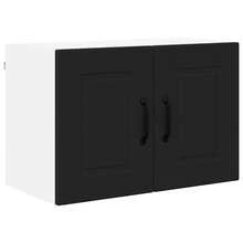 vidaXL Küchenwandschrank Schwarz 60 x 31 x 40 cm Holzwerkstoff - Schwarz - Übersicht 1