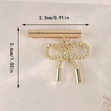 1pc Metal Fashion Twist Twine Style Bowknot Watchband Charm Decorative Ring,Cute Bow Silicone Watch Strap Accessories,Compatible With Apple Watch Band 38mm 40mm 41mm 42mm 44mm 45mm 46mm 49mm