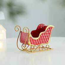 TendenciaEncantador Trineo Navideño Con Decoración De Metal, PequeñoCalidad premium - Modelo 1122 - Ver 4