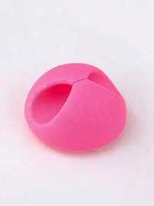 1/5pcs Solid Color Cable Organizer, Adhesive Wire Holder, Multipurpose Office Cable Clips, Desktop Wire Organizer, Earphone/Charging Cable Management, Bedside Wire Holder, Suitable For Back To School - Multicolor - View 22